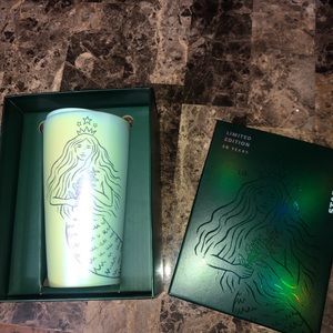 Starbucks Siren Ceramic Tumbler 50thAnniversary